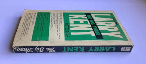 1960s LARRY KENT THE BIG THREE LK6 Australian pulp fiction crime detective book